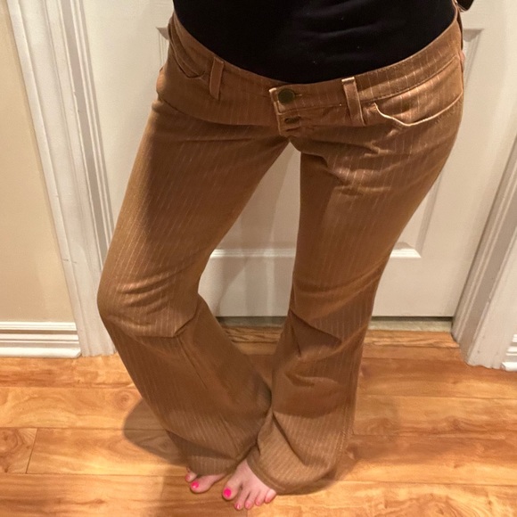 Bebe low rise flare leg pants - Picture 8 of 12